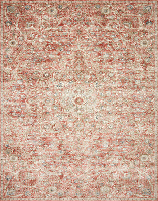 The Rug Corner Loloi II Saban Rust / Beige  