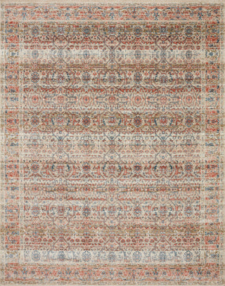 The Rug Corner Loloi II Saban Sand / Rust  