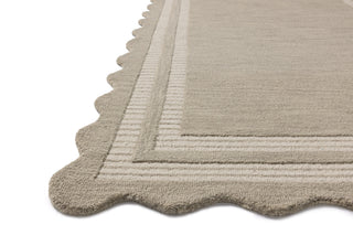 The Rug Corner Chris Loves Julia x Loloi Scottie Fog / Ivory  