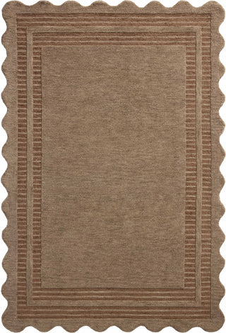 The Rug Corner Chris Loves Julia x Loloi Chris Loves Julia - Scottie Mocha / Clay Area Rug  