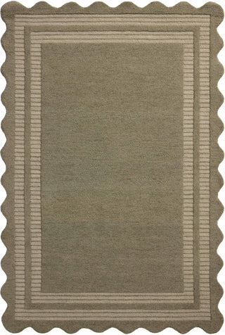 The Rug Corner Chris Loves Julia x Loloi Chris Loves Julia - Scottie Olive / Pebble Area Rug  