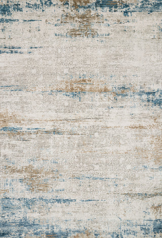 The Rug Corner Loloi Sienne Ivory / Azure  