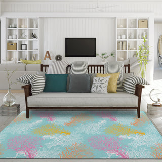 lifestyle The Rug Corner Dalyn Seabreeze SZ3 Teal  Seabreeze SZ3 Teal