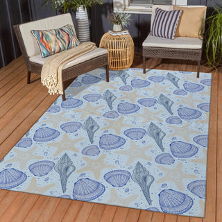 lifestyle The Rug Corner Dalyn Seabreeze SZ4 Sky  Seabreeze SZ4 Sky