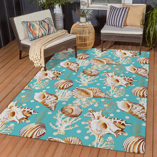 lifestyle The Rug Corner Dalyn Seabreeze SZ6 Teal  Seabreeze SZ6 Teal