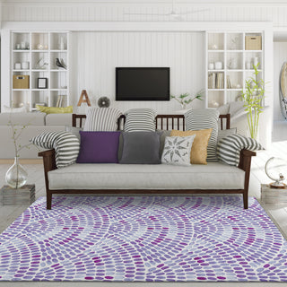 lifestyle The Rug Corner Dalyn Seabreeze SZ7 Lavender  Seabreeze SZ7 Lavender