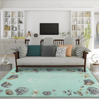 lifestyle The Rug Corner Dalyn Seabreeze SZ9 Lagoon  Seabreeze SZ9 Lagoon