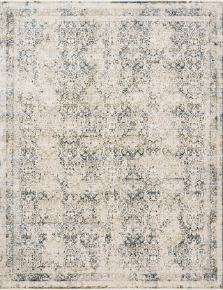 The Rug Corner Loloi Theia Natural / Ocean  