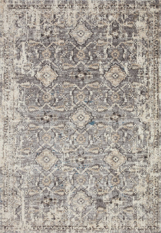 The Rug Corner Loloi Theory Natural / Grey  