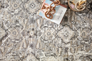 The Rug Corner Loloi Theory Natural / Grey  
