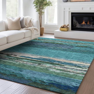 lifestyle The Rug Corner Dalyn Trevi TV8 Teal  Trevi TV8 Teal