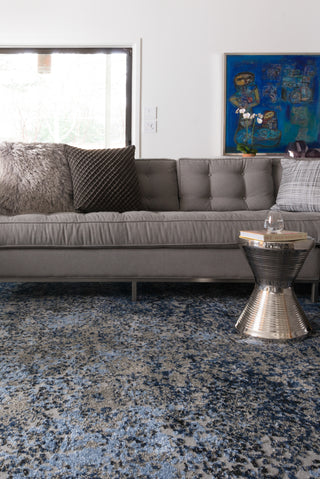 The Rug Corner Loloi Viera Grey / Navy  
