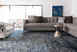 The Rug Corner Loloi Viera Grey / Navy  