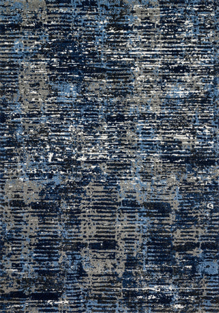 The Rug Corner Loloi Viera Dark Blue / Grey  
