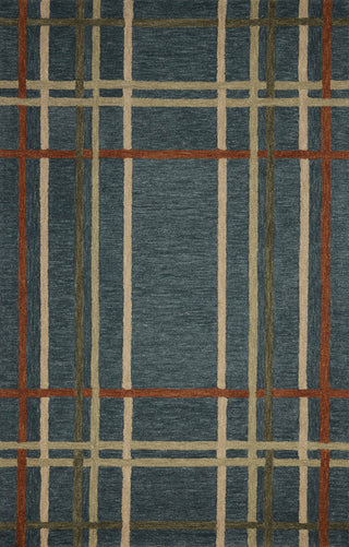 The Rug Corner Magnolia Home by Joanna Gaines x Loloi Waylon Denim / Multi  