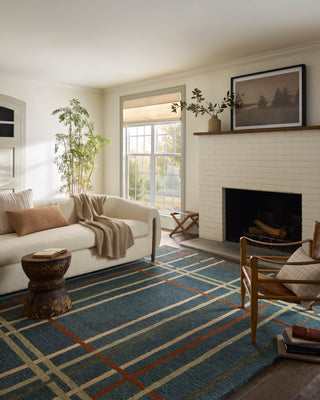 The Rug Corner Magnolia Home by Joanna Gaines x Loloi Waylon Denim / Multi  