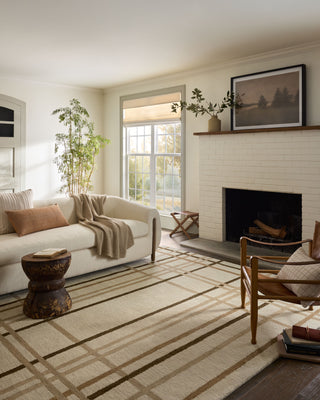 The Rug Corner Magnolia Home by Joanna Gaines x Loloi Waylon Natural / Bark  