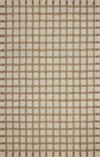 The Rug Corner Magnolia Home by Joanna Gaines x Loloi Waylon Natural / Rust  
