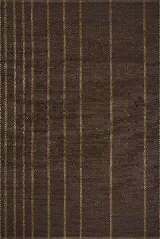 The Rug Corner Leanne Ford x Loloi Weatherstaff Espresso / Natural  