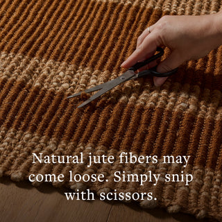 Leanne Ford - Weatherstaff Natural / Brick Area Rug