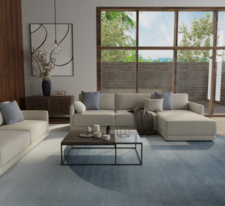 The Rug Corner Feizy Katya Modern Geometric - Blue/White  Katya Modern Geometric - Blue/White