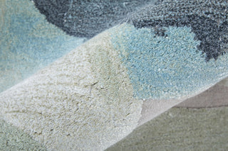 Kawai Modern Abstract - Green/Blue/Ivory