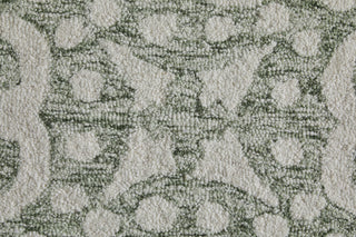 Belfort Traditional Floral & Botanical - Ivory/Green