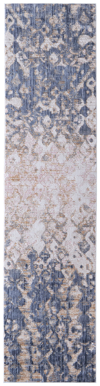 Laina Transitional Gradient & Ombre - Tan/Ivory/Blue