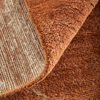 The Rug Corner Feizy Agape Modern Abstract - Orange/White  