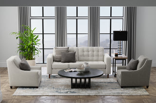 Richmond Modern Abstract - Gray/White/Blue