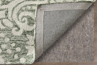 Belfort Traditional Floral & Botanical - Ivory/Green