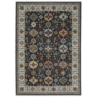 The Rug Corner Oriental Weavers Aberdeen Blue/Multi Area Rug 561B1 Traditional 