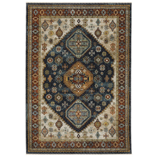 Aberdeen Blue/Multi Area Rug 005W1