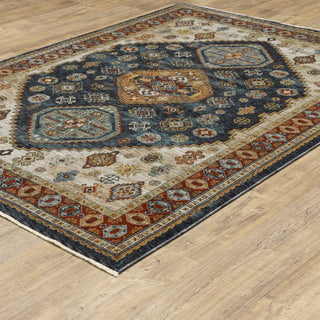 Aberdeen Blue/Multi Area Rug 005W1