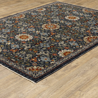 Aberdeen Blue/Multi Area Rug 006B1