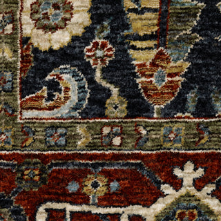 The Rug Corner Oriental Weavers Aberdeen Ivory/Red Area Rug 752W1 Traditional 