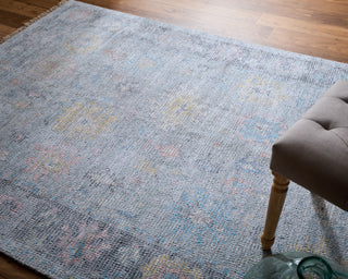 Caldwell Transitional Floral & Botanical - Blue/Yellow/Orange