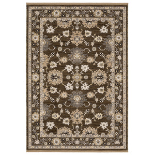 Acacia Brown/Tan Area Rug ACA01