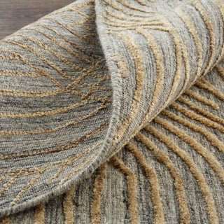 Taunton Transitional Abstract - Gold/Gray