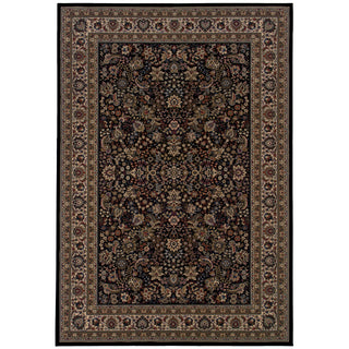 Ariana Black/Ivory Area Rug 213K8