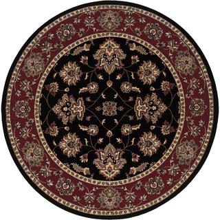 Ariana Black/Red Area Rug 623M3