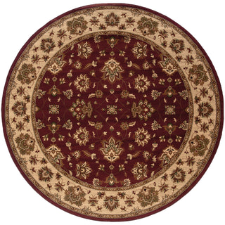 Ariana Red/Ivory Area Rug 623V3