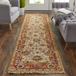 Carrington Traditional Oriental - Ivory/Red/Blue