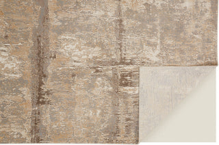 Parker Transitional Abstract - Tan/Ivory/Brown