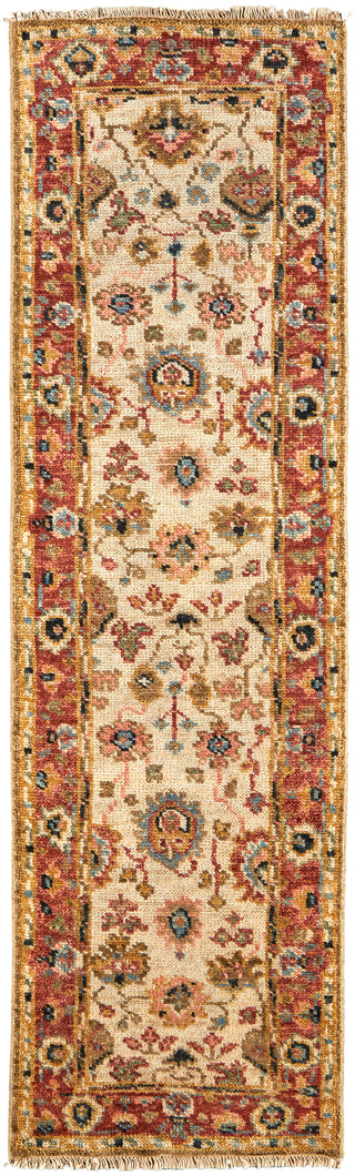 Carrington Traditional Oriental - Ivory/Red/Blue