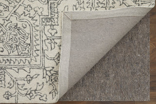 Belfort Transitional Medallion - White/Gray