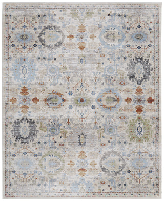 Melrose Traditional Floral & Botanical - Tan/Blue/Red
