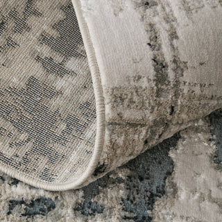 The Rug Corner Feizy Micah Modern Abstract - Black/White/Gray  