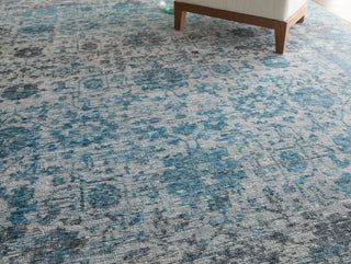 Loralai Traditional Oriental - Blue/Gray