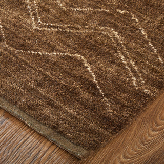 Agape Modern Abstract - Brown/Ivory